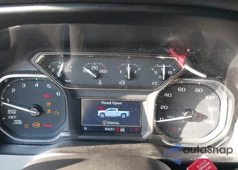 2021 GMC Sierra K1500 Slt z USA, uszkodzony, nr VIN 3GTU9DED5MG123692